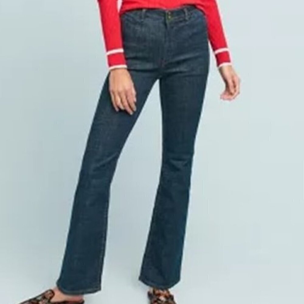 EUC: Pilcro Cropped Bootcut Jeans - Size 31